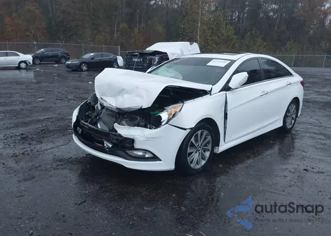 2014 Hyundai Sonata Limited из США, поврежденный, VIN 5NPEC4AC4EH813350